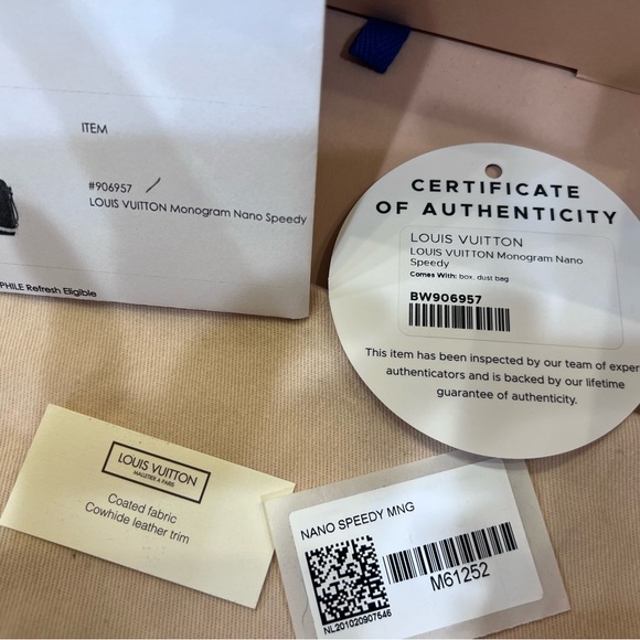 Louis Vuitton speedy nano - Picture 4 of 8
